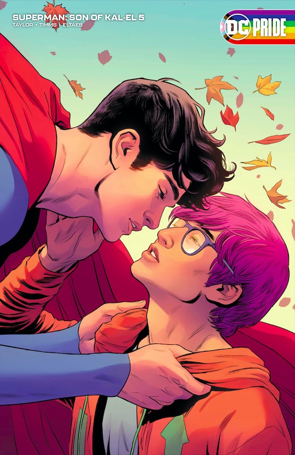 Superman Jr è bisessuale ma bacia solo un uomo, quindi è gay!?